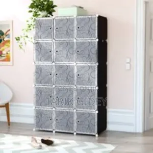 Photo - Storage Wardrobe Plastic +Metal