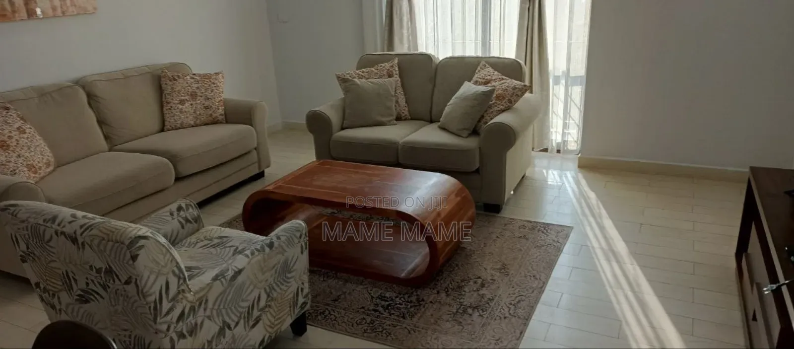Furnished 3bdrm Apartment in Addis Abeba, Bole for rent
