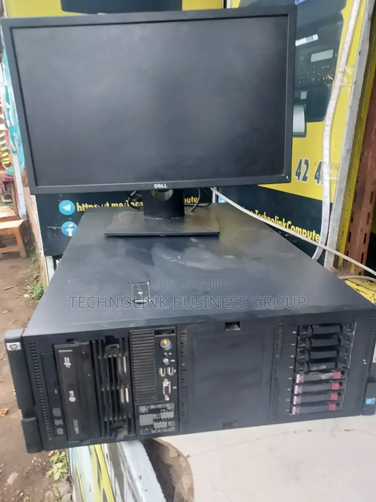 Server HP ProLiant DL 12GB Intel Xeon HDD 1T