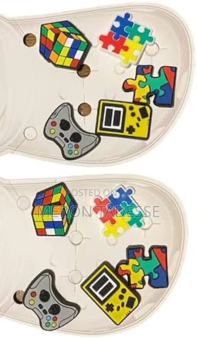 ጫማ ስቲከሮች Crocs Charm/ Crocs Stickers/ Shoe Charm