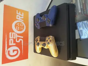 Photo - Ps 4 Slim #Jailbreak ንፁ እቃ ብዛት ገብቷል