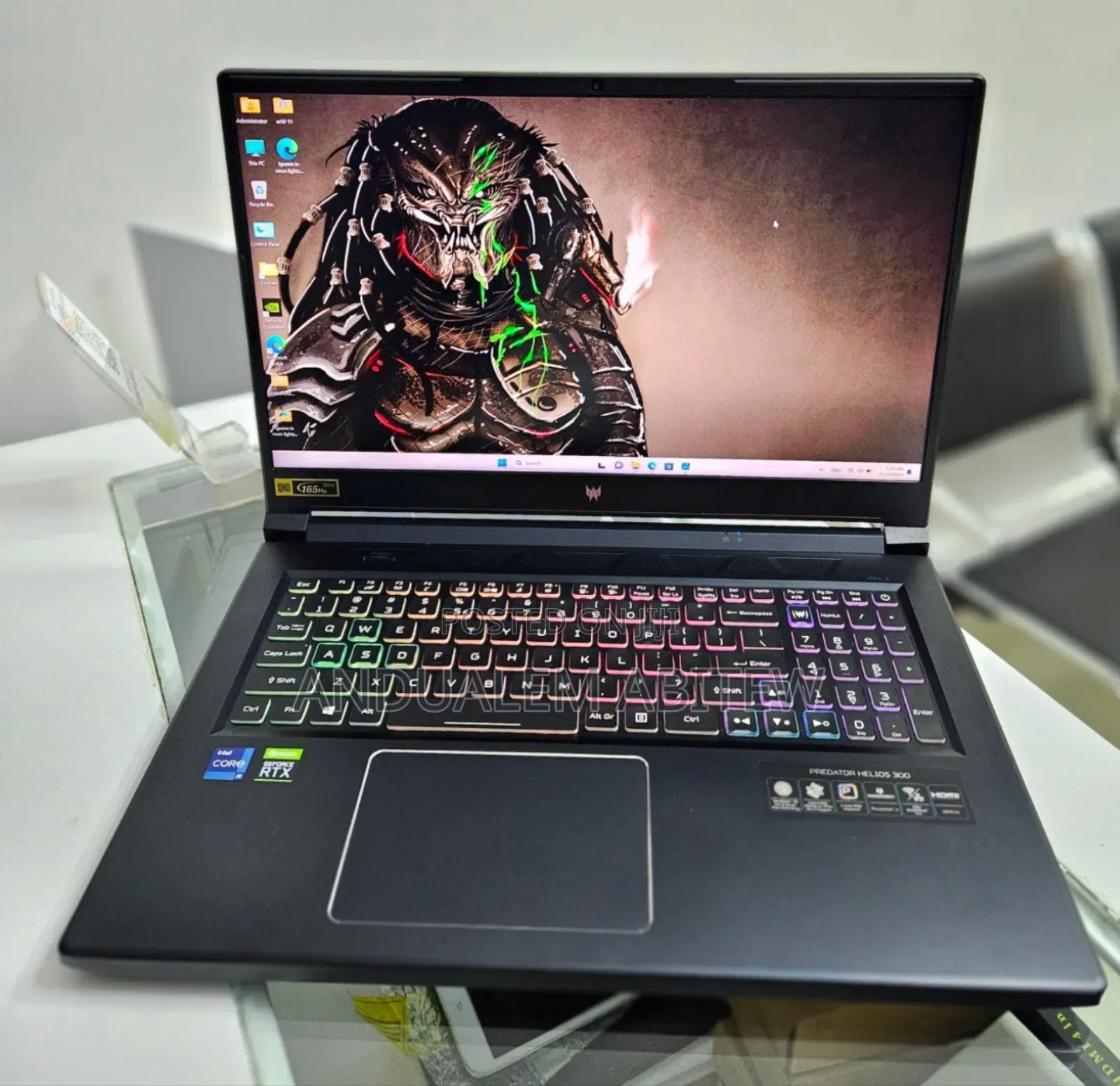 New Laptop Acer Predator Helios 300 16GB Intel Core I9 SSD 512GB