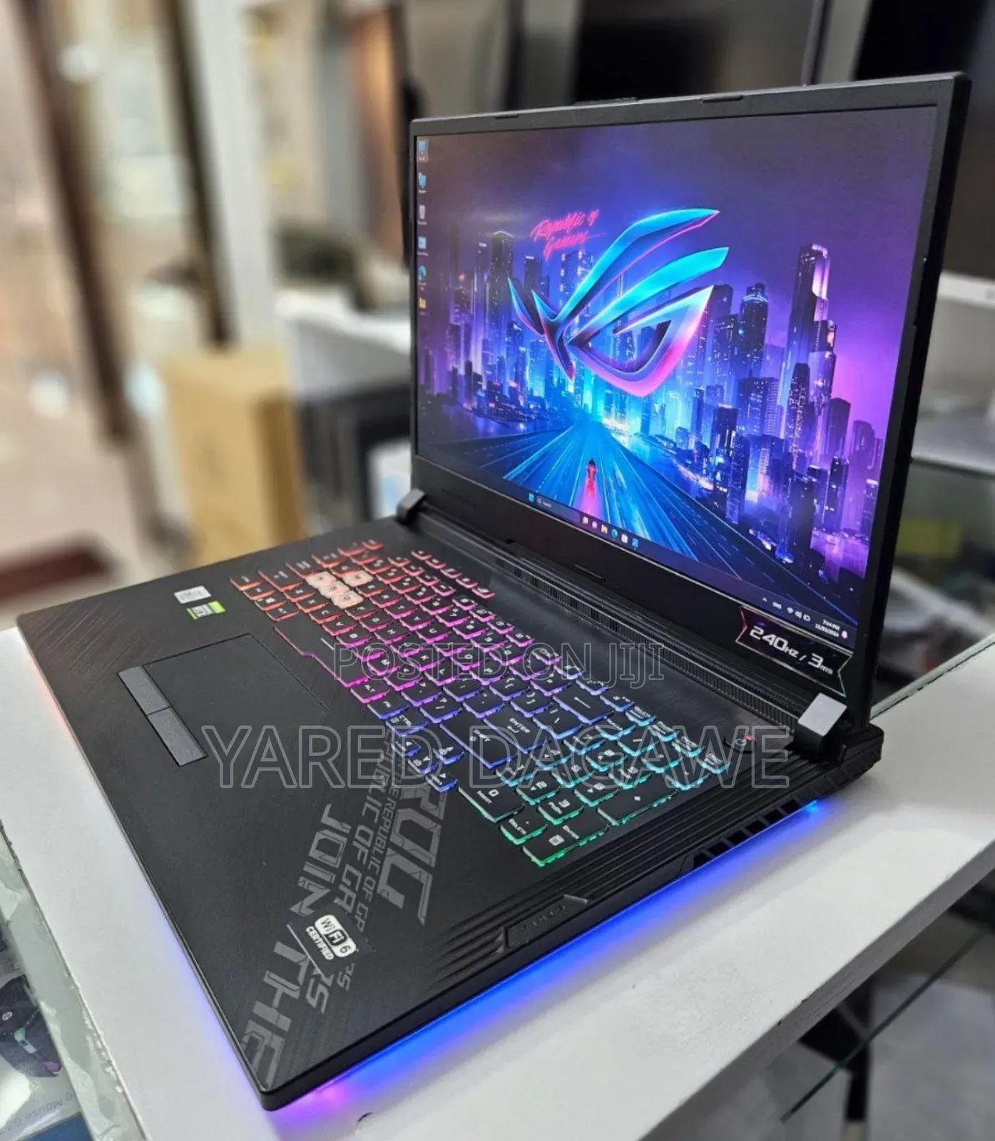 New Laptop Asus ROG Strix G15 16GB Intel Core I7 SSD 1T