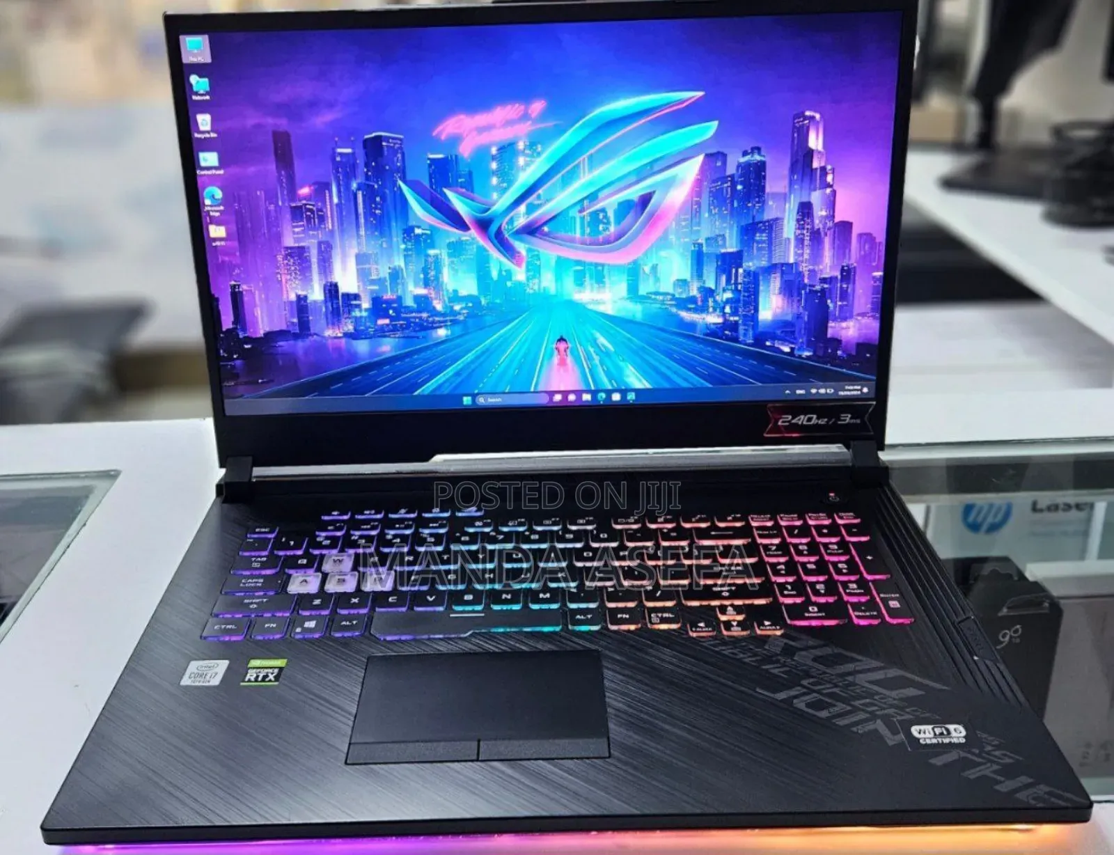 New Laptop Asus ROG Strix G15 16GB Intel Core I7 SSD 1T