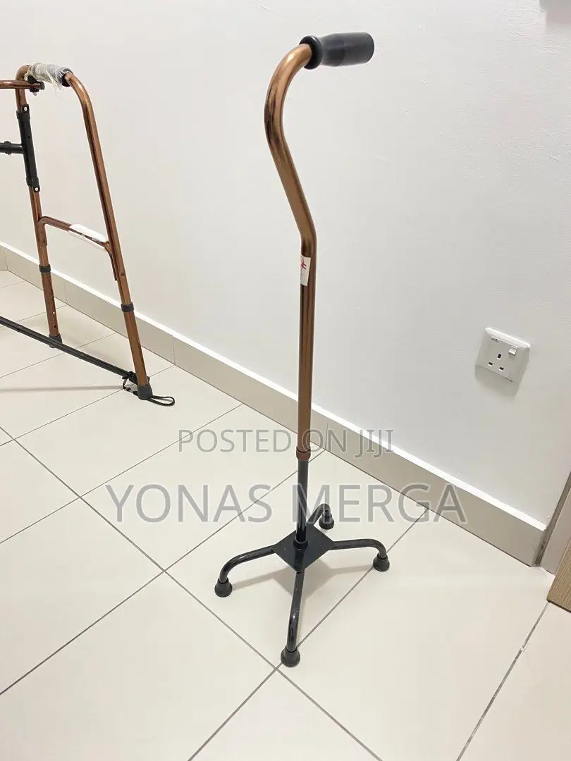Sturdy 4-Legged Walking Stick for Enhanced Stability Support