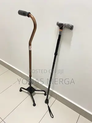 Photo - Durable 4-Legged Walking Stick for Extra Stability Comfort