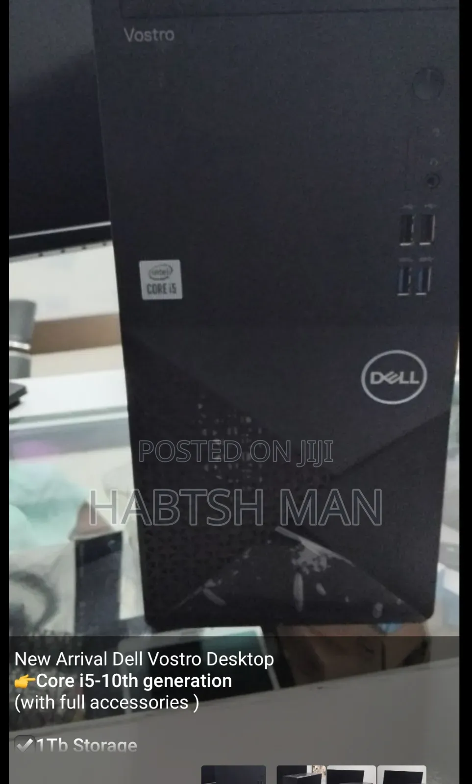 New Desktop Computer Dell Vostro 3900 8GB Intel Core i5 HDD 1T