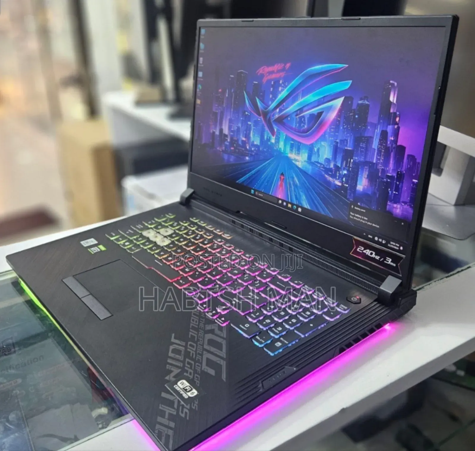 New Laptop Asus ROG Strix G15 16GB Intel Core I7 SSD 1T