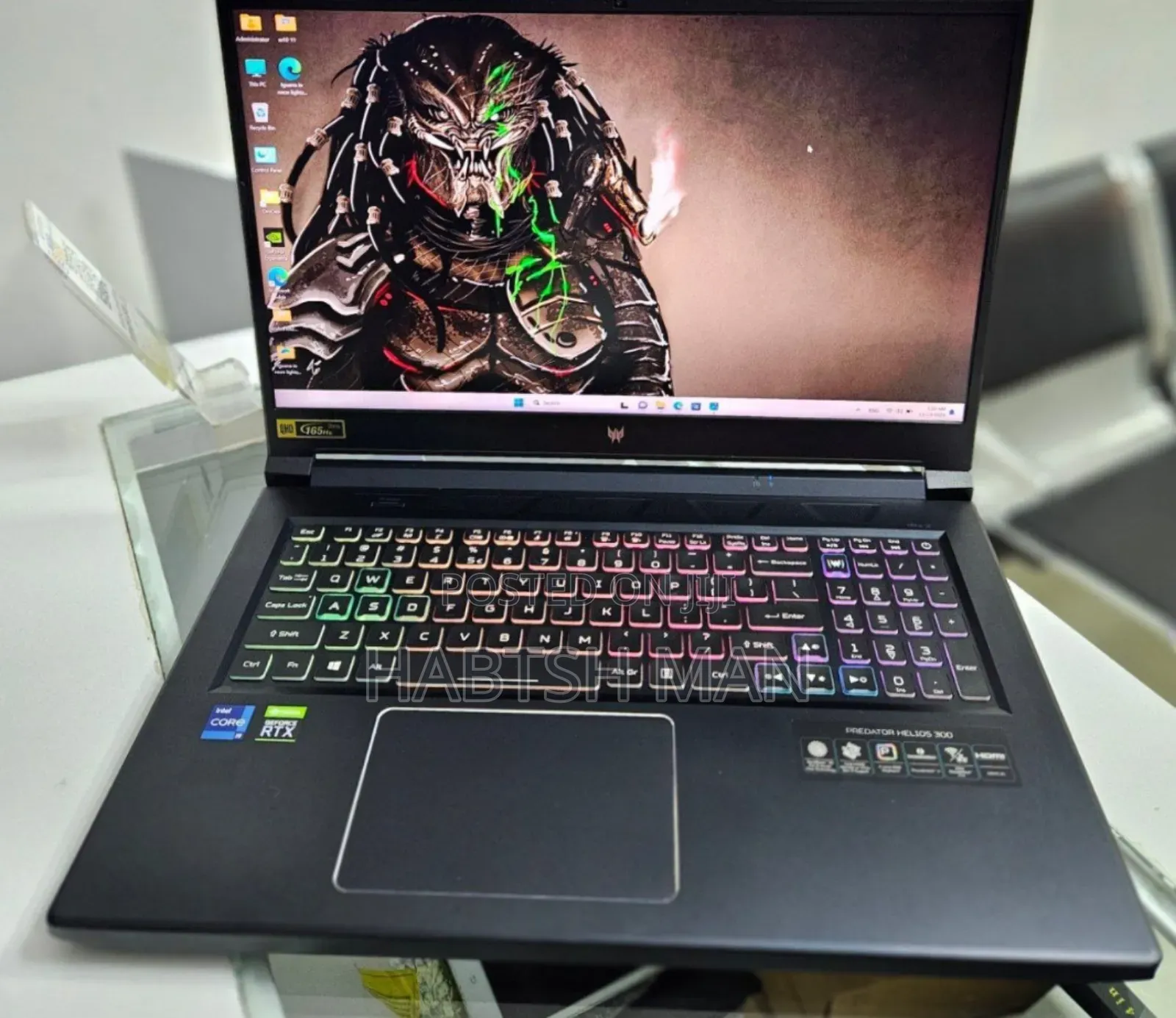 New Laptop Acer Predator Helios 300 16GB Intel Core I9 SSD 512GB