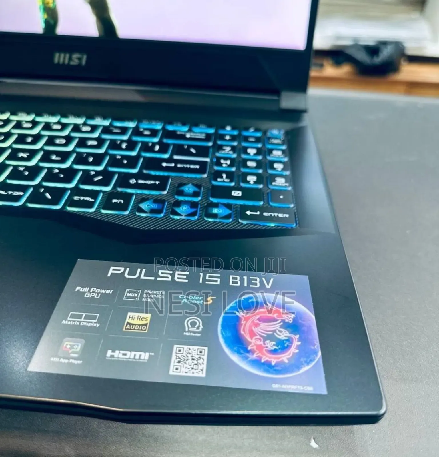 New Laptop MSI Pulse GL76 16GB Intel Core I7 SSD 1T