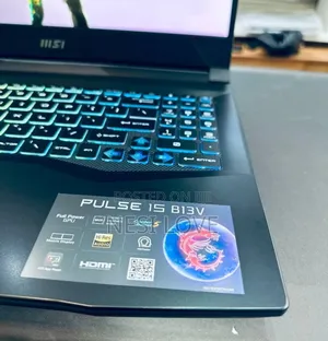 New Laptop MSI Pulse GL76 16GB Intel Core I7 SSD 1T