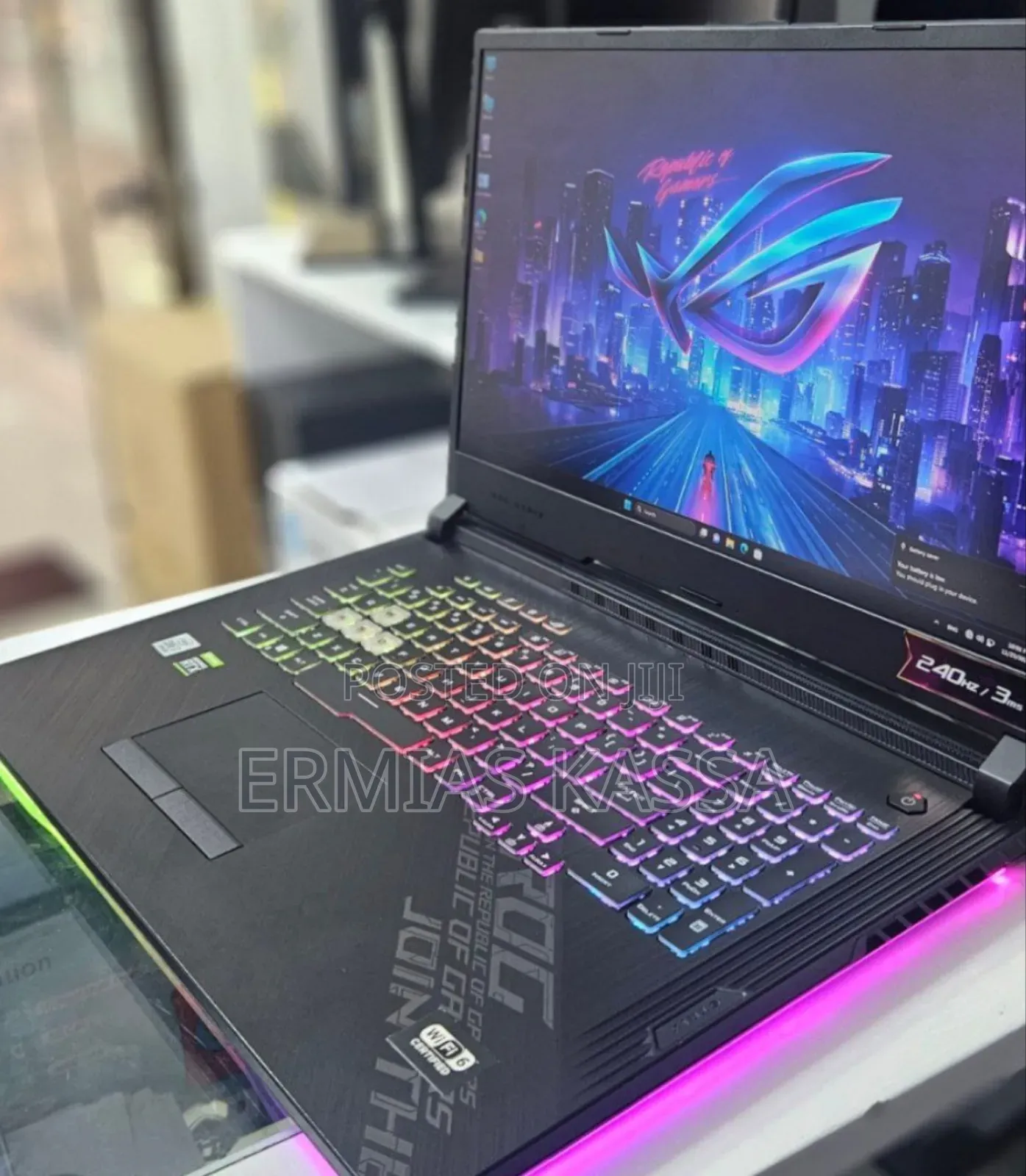 New Laptop Asus ROG Strix G15 16GB Intel Core I7 SSD 1T