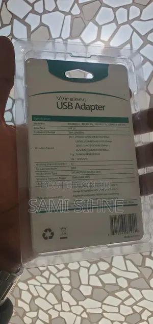 Interface USB2.0 Speed 300mbps Standard IEEE 802.11n