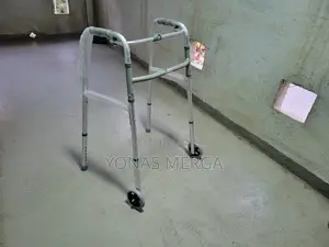 Photo - Lightweight Aluminum Walker for Easy Mobility Support"