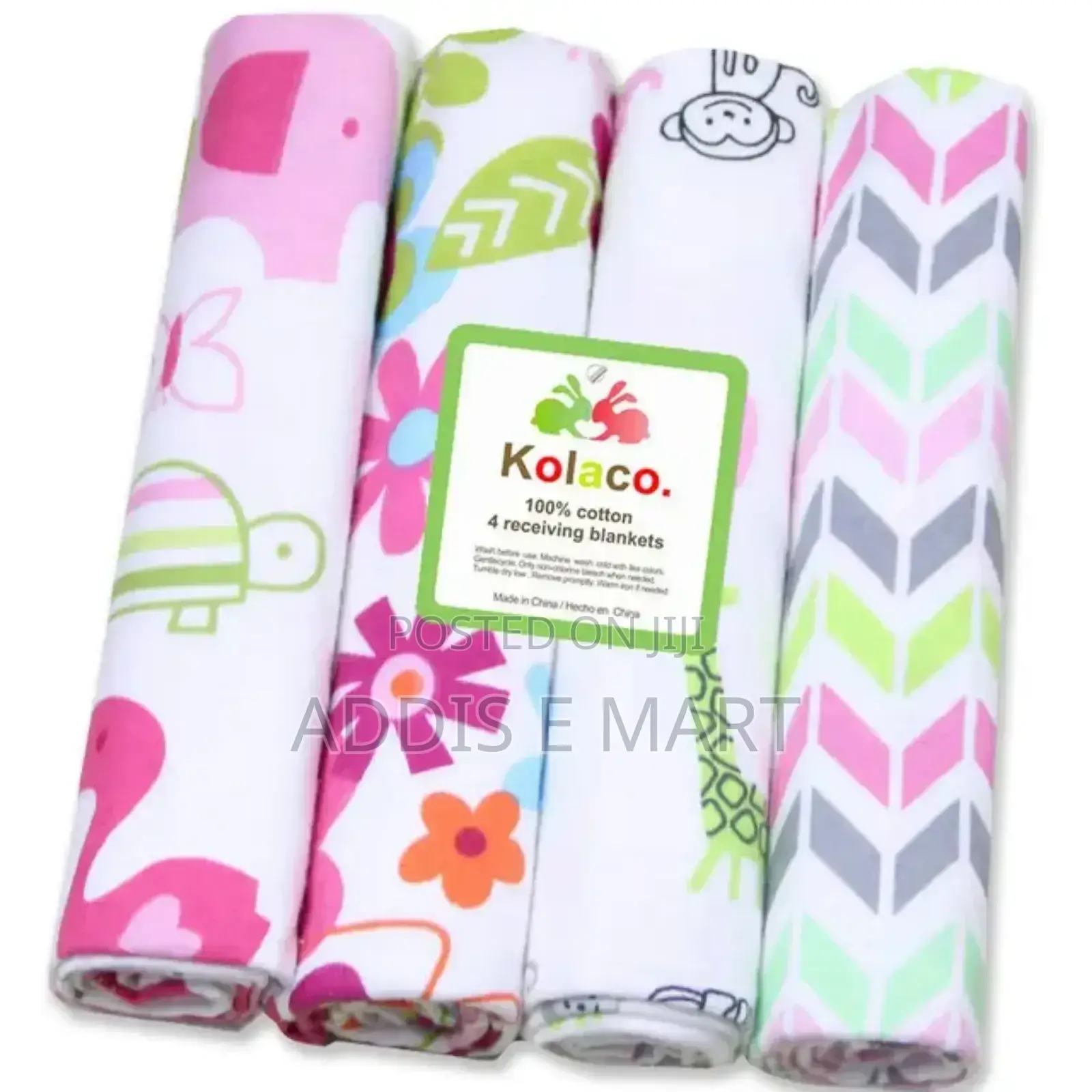 4pcs Cotton Baby Blankets