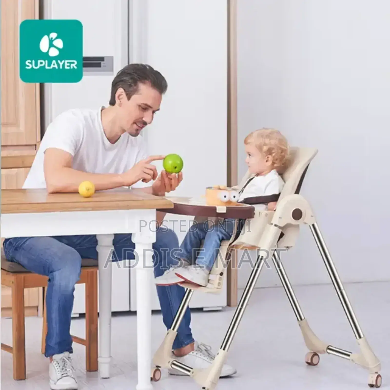 Portable Convertible High Chair
