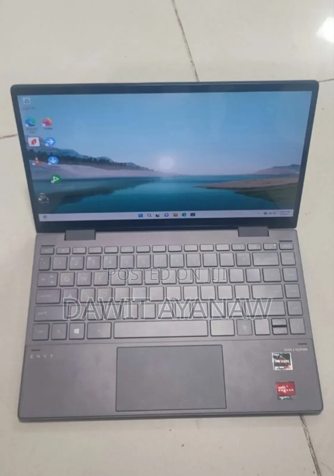 New Laptop HP Envy X360 8GB AMD Ryzen 5 SSD 256GB