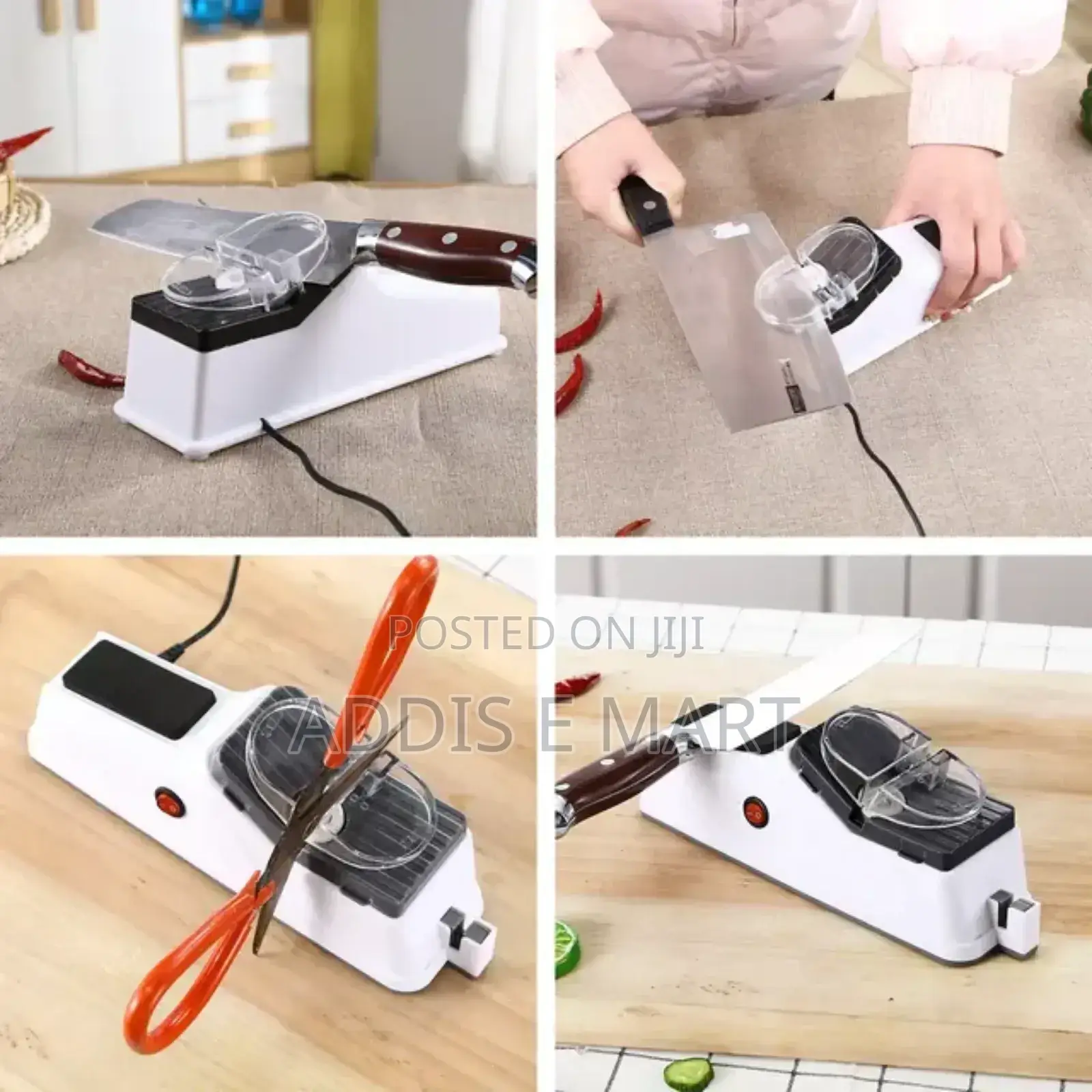 በኤሌክትሪክ የሚሰራ የቢላ ሞረድ