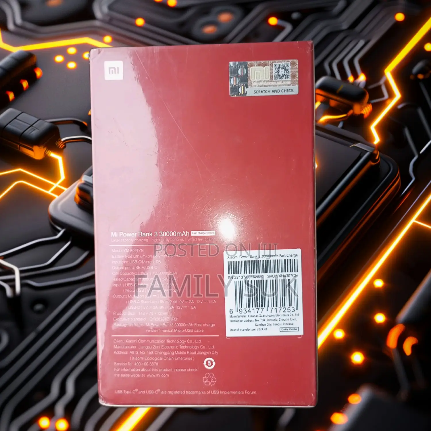 Mi 30000mah Powerbank: Lightweight and Reliable Backup