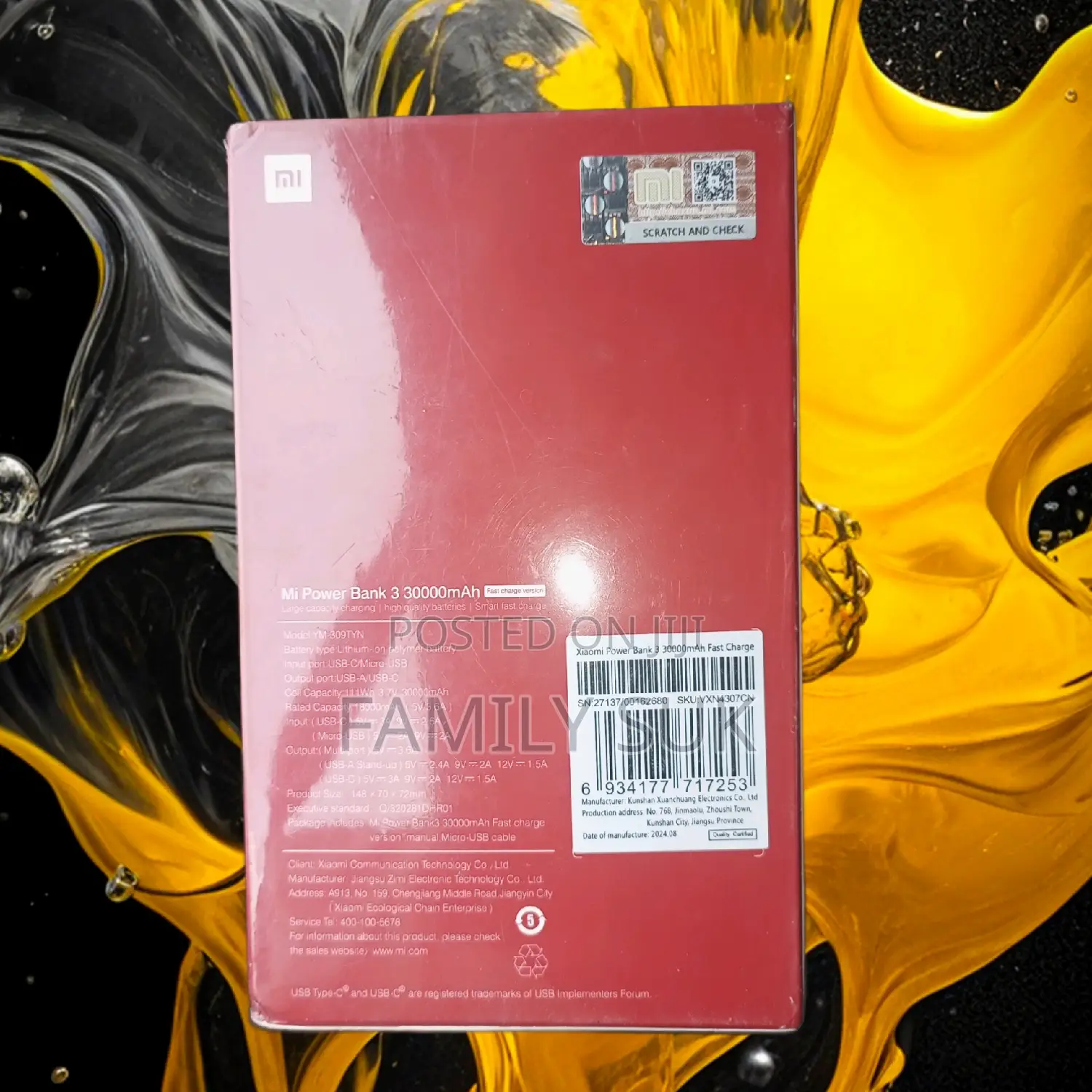 Mi 30000mah Powerbank: Charge Multiple Devices Easily