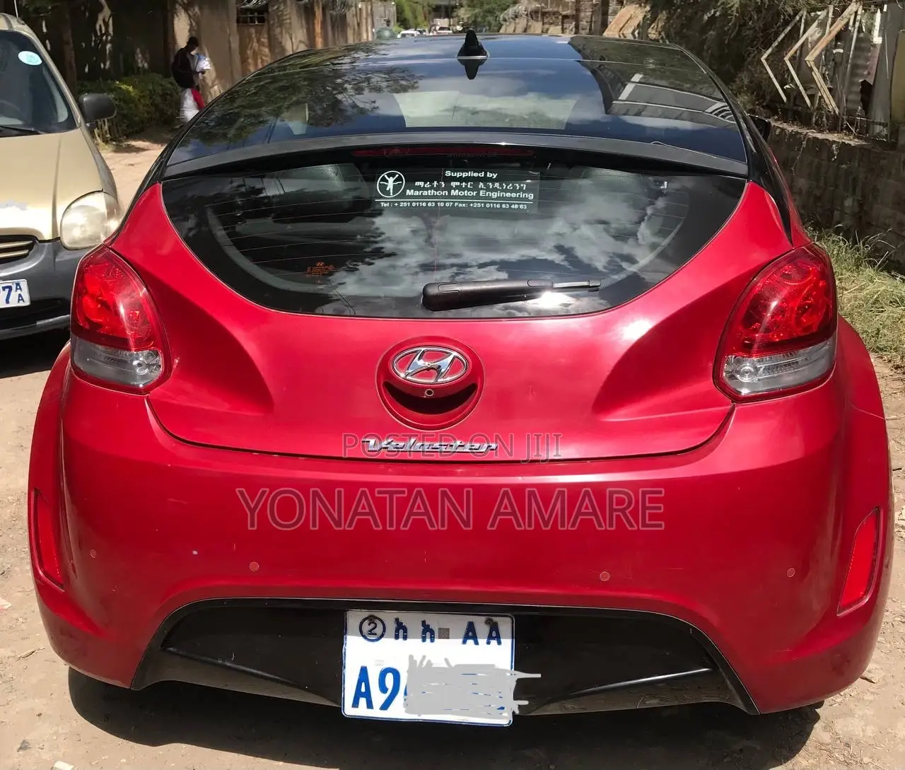 Hyundai Veloster 2017 Red