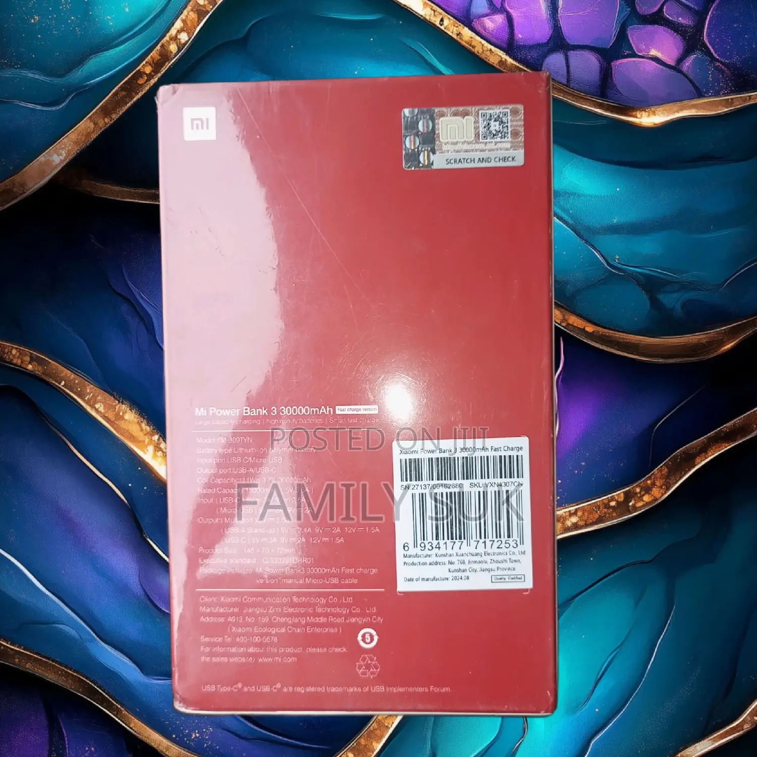 Mi 30000mah Powerbank: Portable Energy for Gadgets