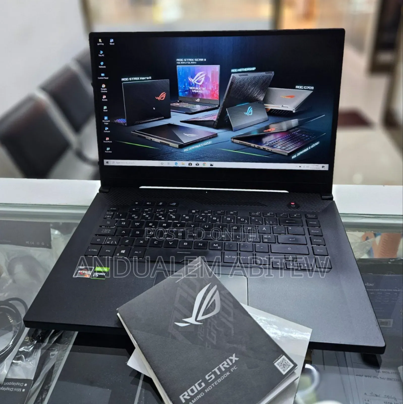New Laptop Asus ROG Zephyrus G15 16GB AMD Ryzen 7 SSD 512GB