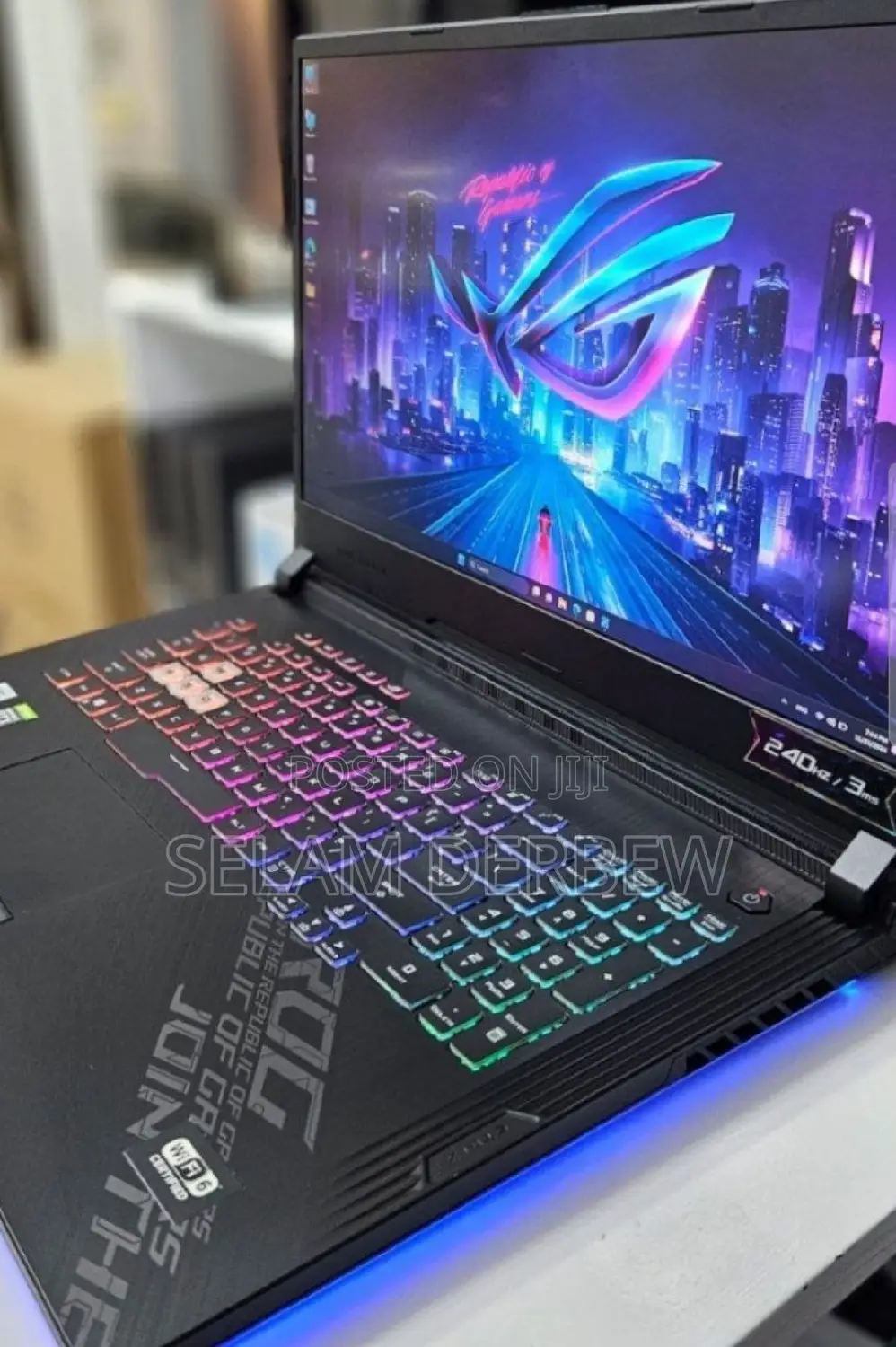 New Laptop Asus ROG Strix G15 16GB Intel Core I7 SSD 1T