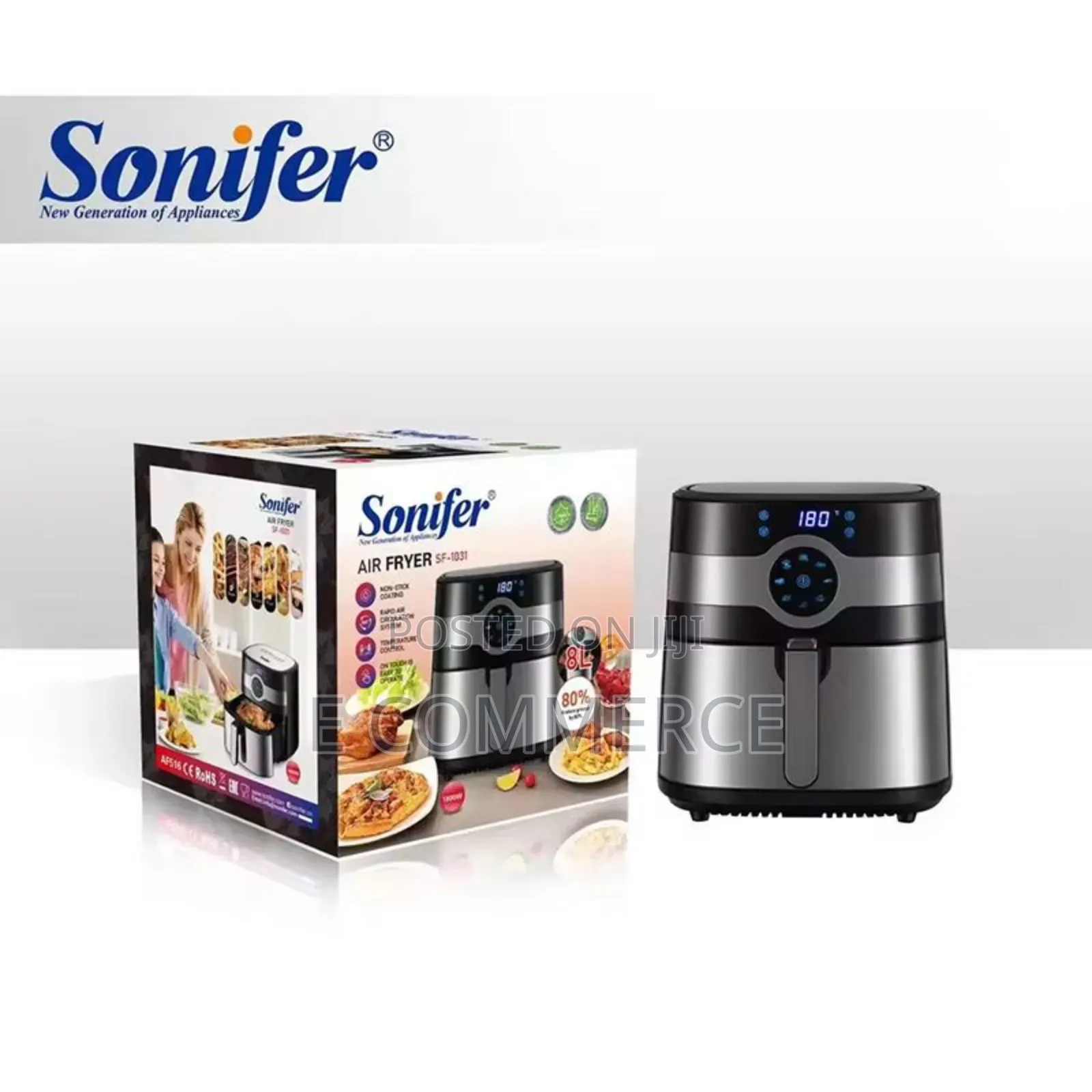Sonifer Digital Air Fryer (0 Oil