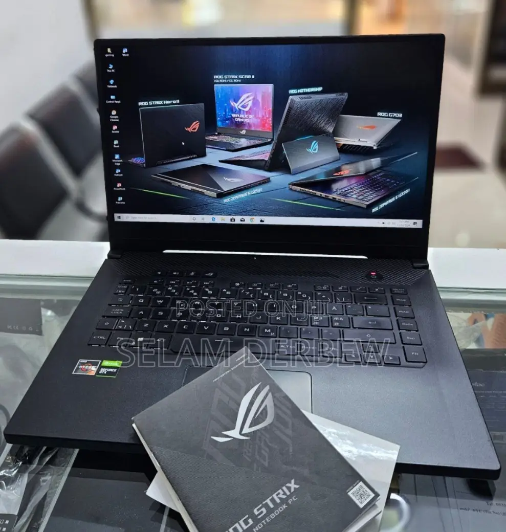New Laptop Asus ROG Zephyrus G15 16GB AMD Ryzen 7 SSD 512GB