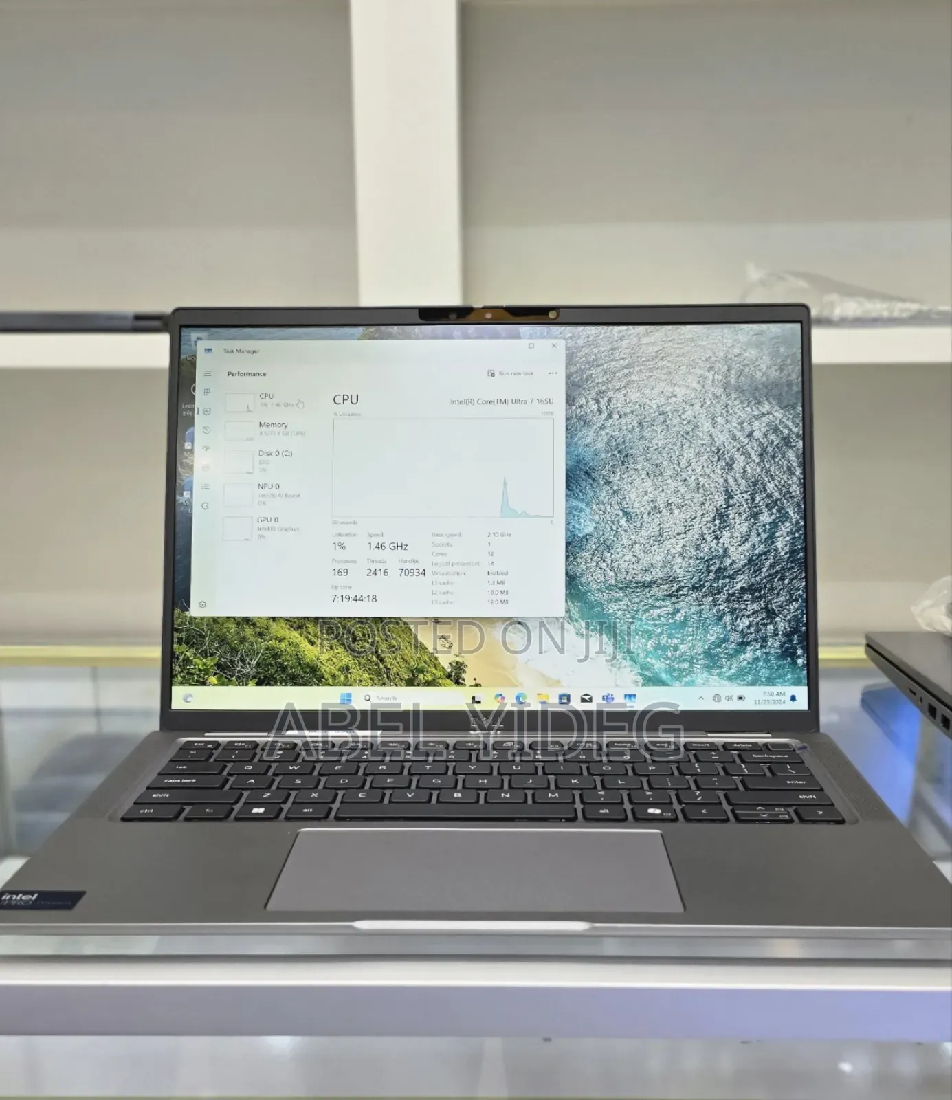 New Laptop Dell 32GB Intel Core Ultra 7 SSD 512GB