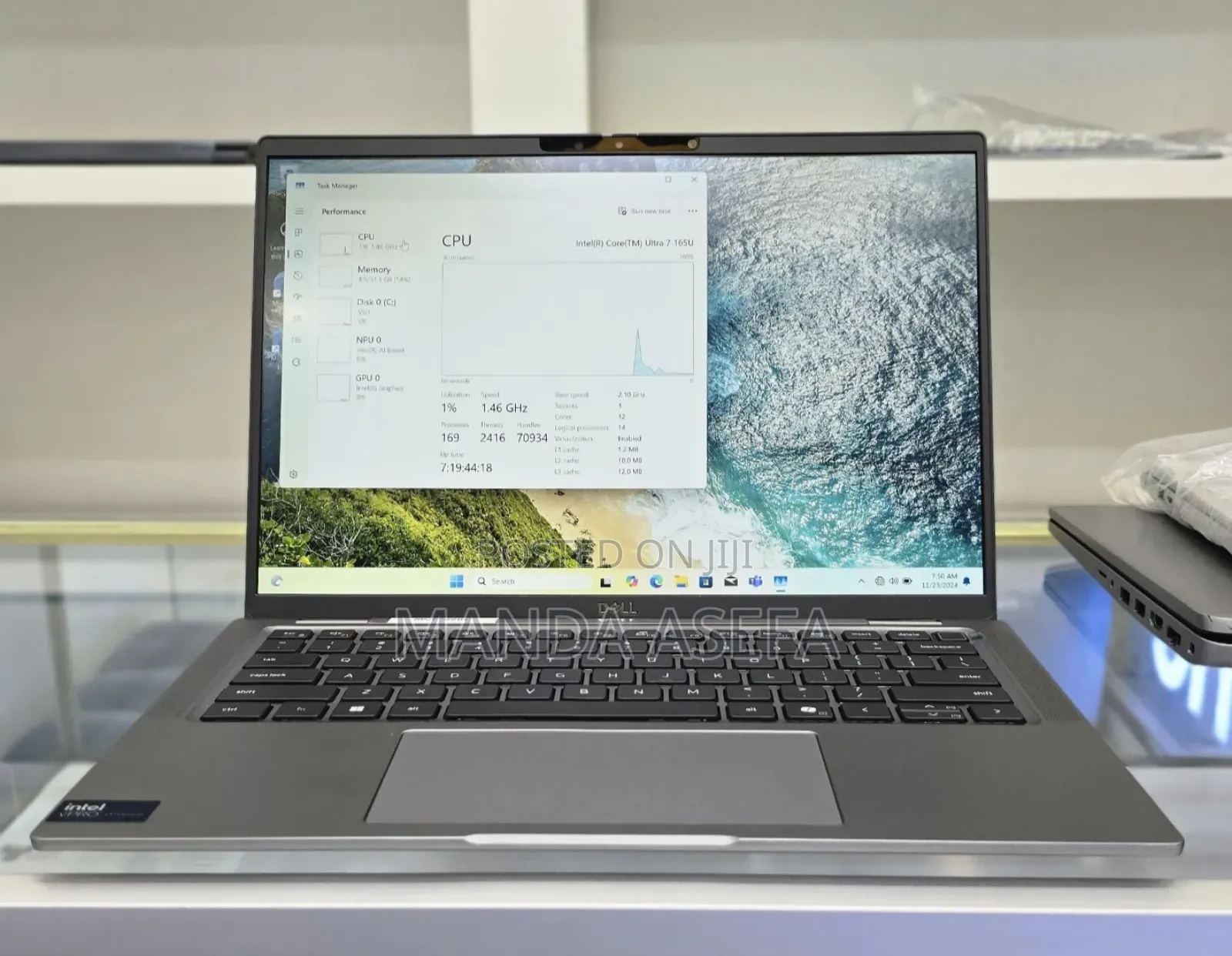 New Laptop Dell 32GB Intel Core Ultra 7 SSD 512GB