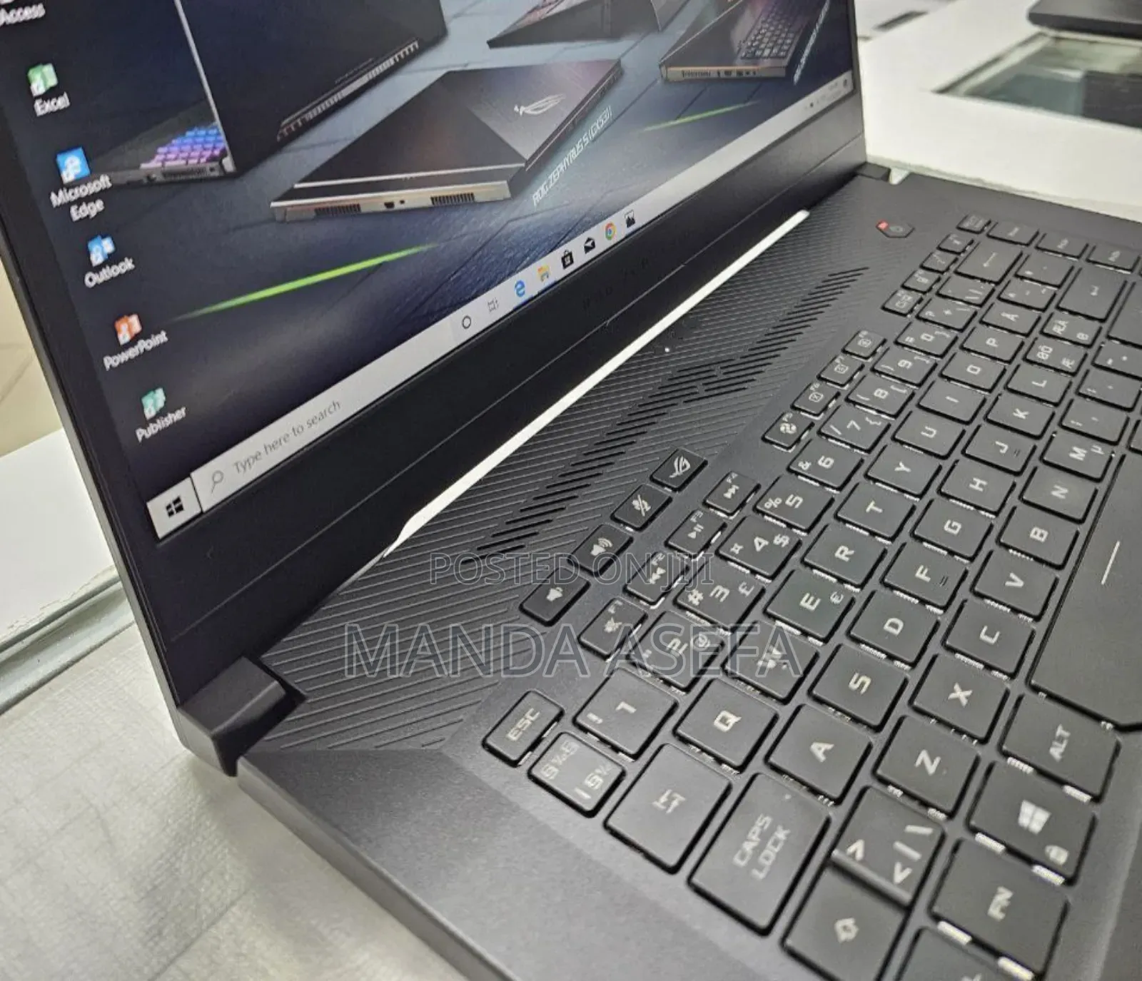 New Laptop Asus ROG Zephyrus G15 16GB AMD Ryzen 7 SSD 512GB