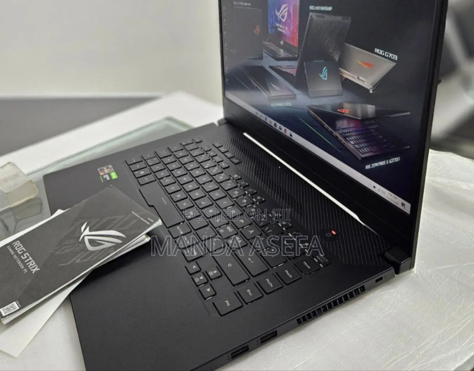 New Laptop Asus ROG Zephyrus G15 16GB AMD Ryzen 7 SSD 512GB