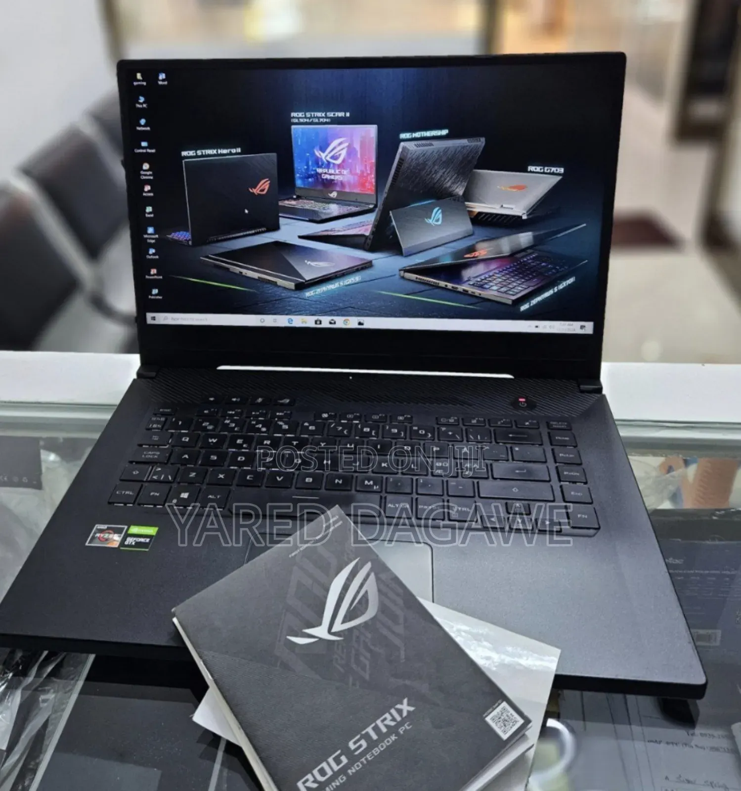 New Laptop Asus ROG Zephyrus G15 16GB AMD Ryzen 7 SSD 512GB