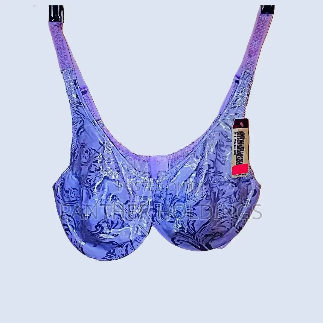 Satin Women's Awareness Full Figure Underwire Bra