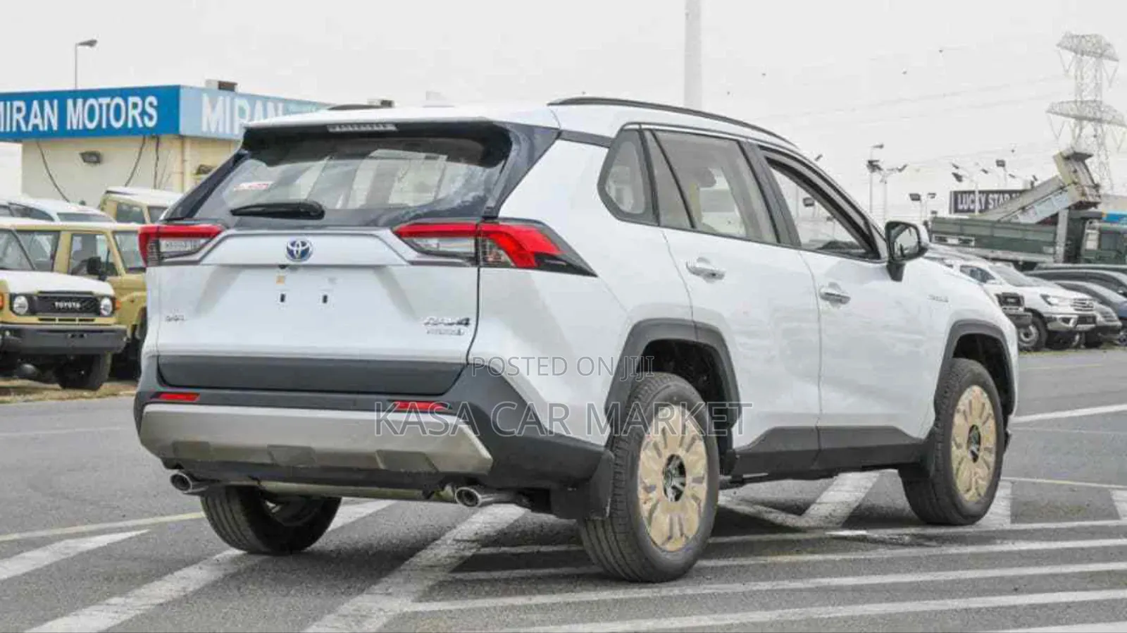 New Toyota RAV4 TRD Off Road AWD 2024 White