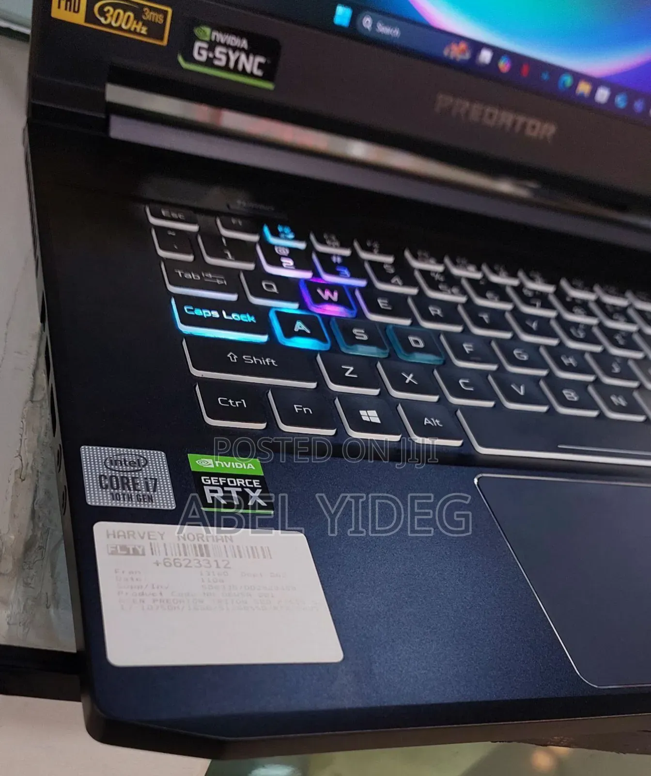 New Laptop Acer Predator Triton 500 SE 16GB Intel Core I7 SSD 512GB