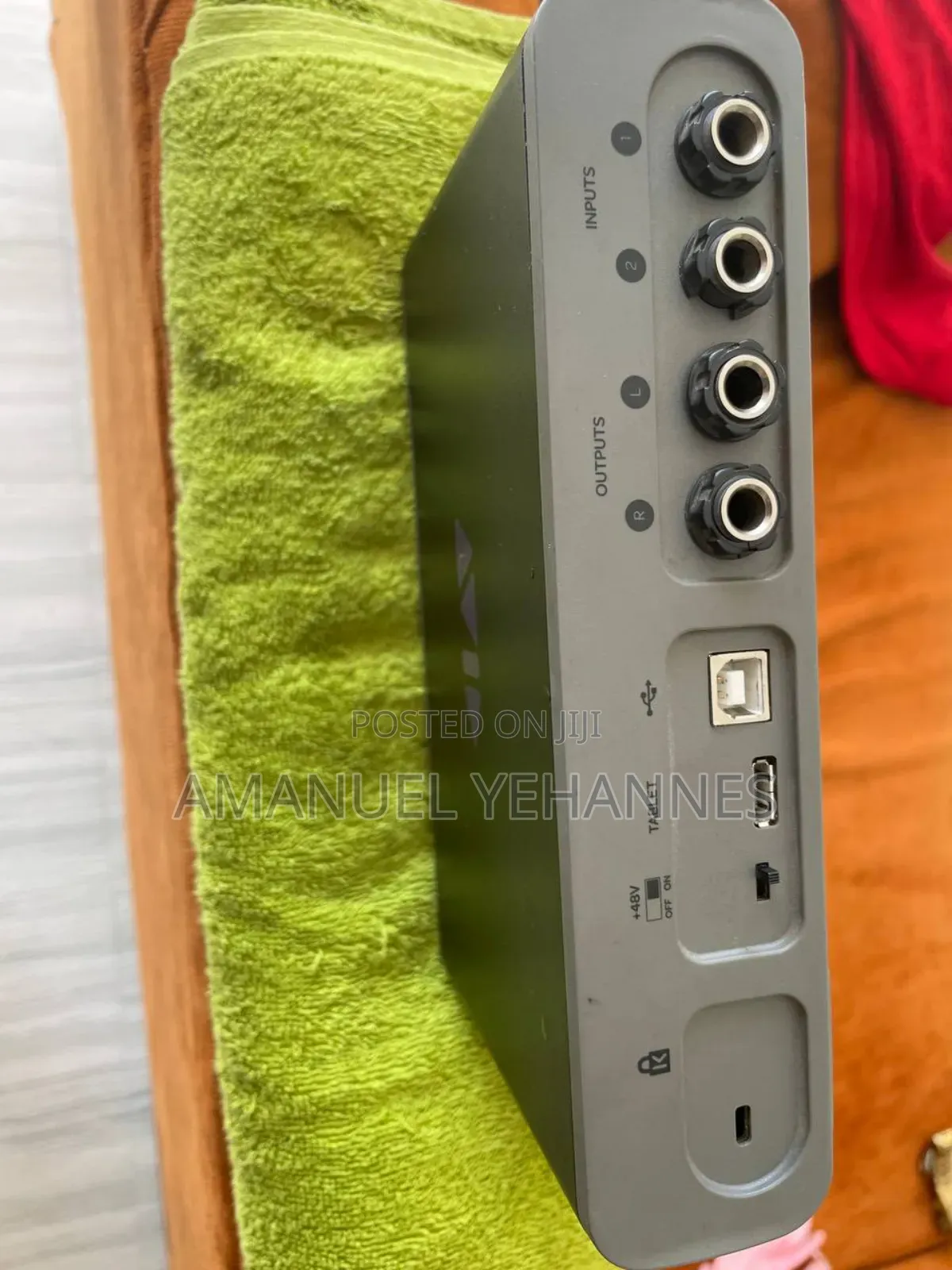 M Audio Avid Fast Track Sound Card