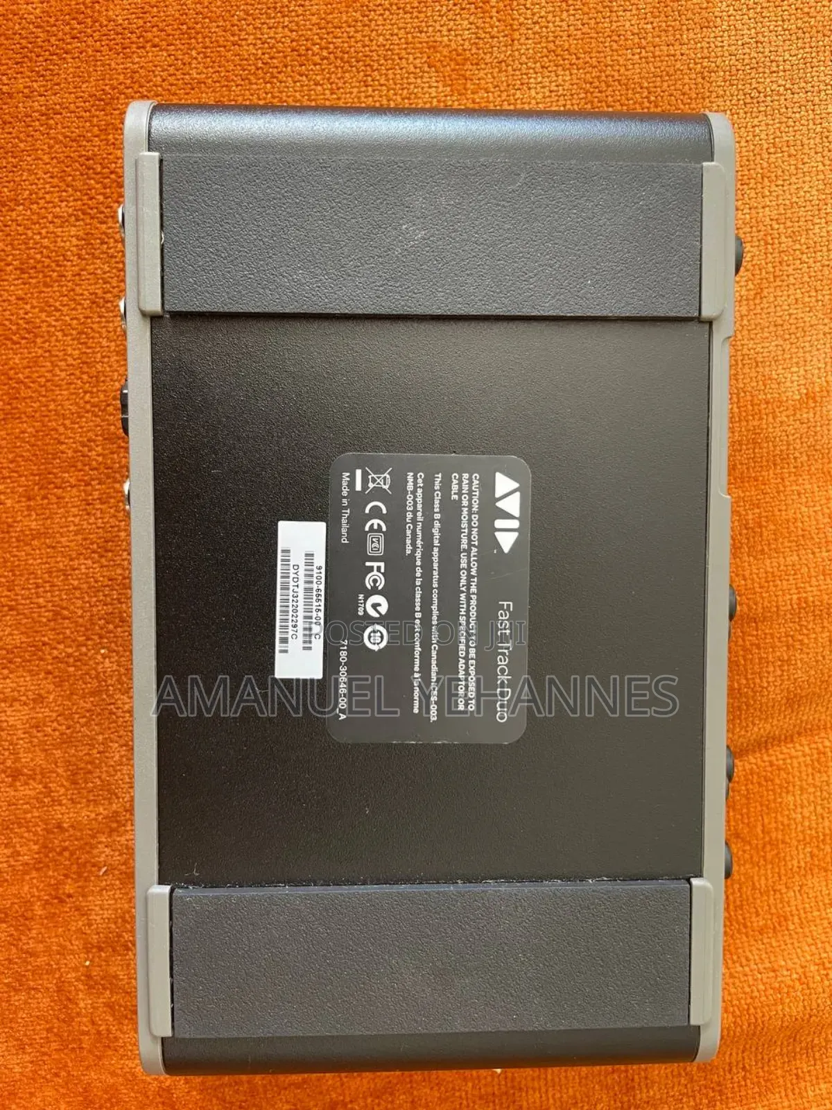 M Audio Avid Fast Track Sound Card