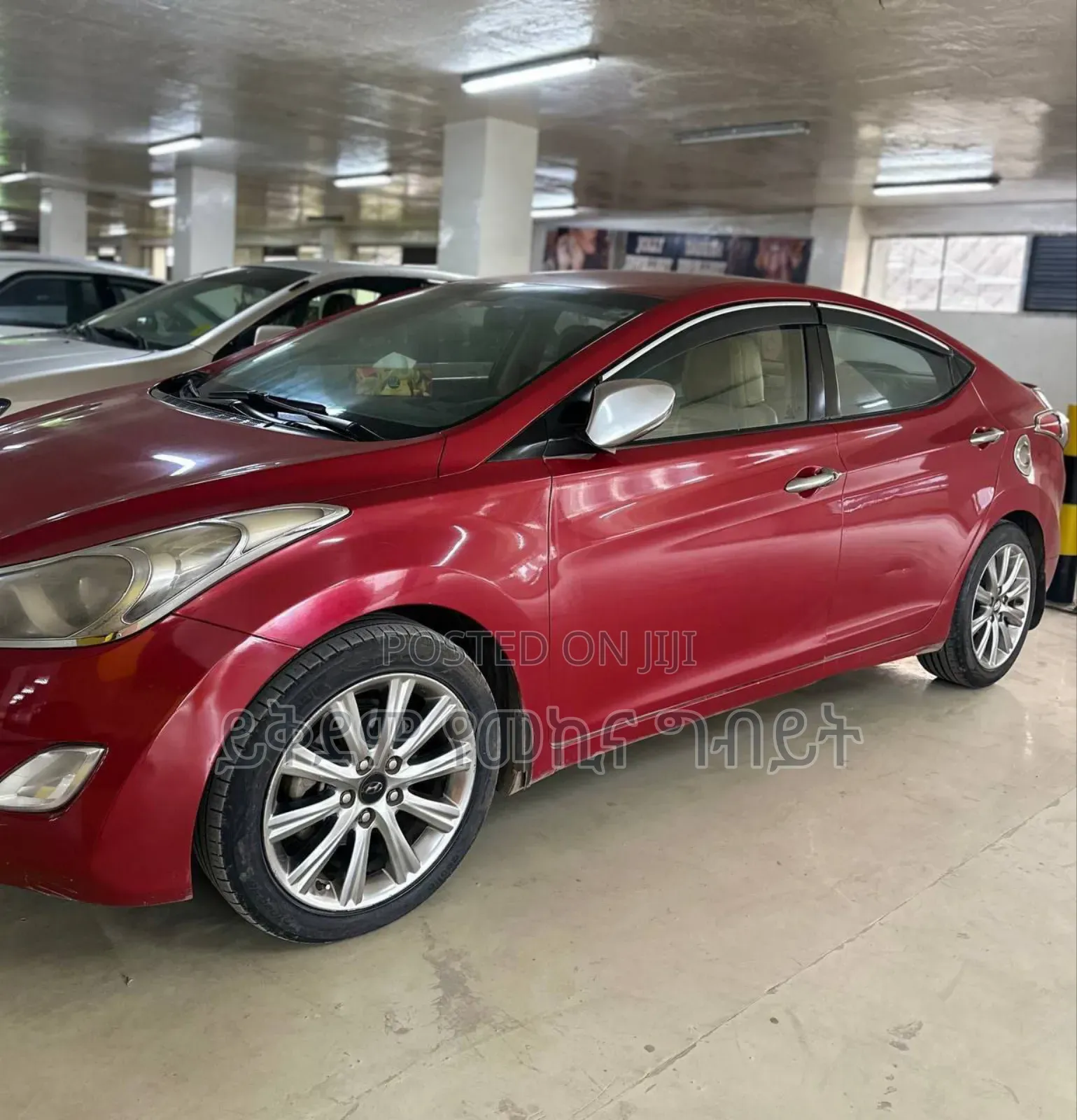 Hyundai Elantra 2013 Red