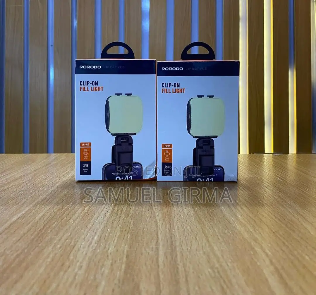  Porodo Lifestyle Clip-on Fill Light