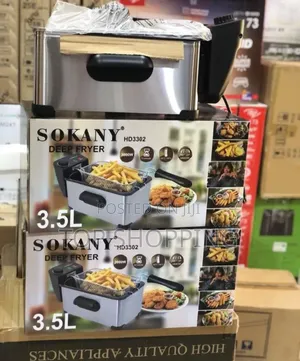 Photo - Sokany 3.5 Deep Fryer የቺፕስ መጥበሻ