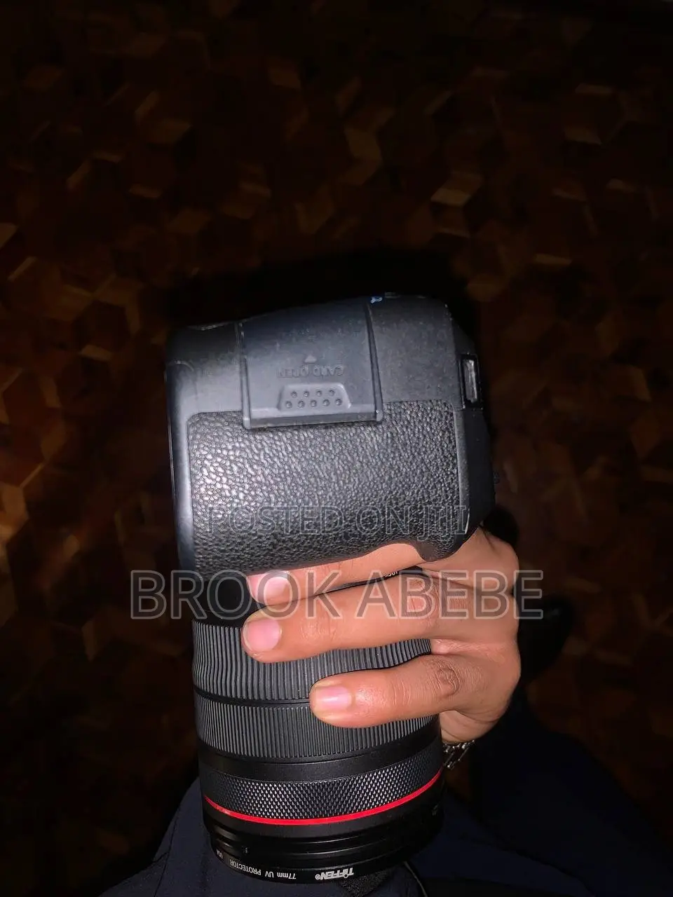 Canon Eos R W Red Ring