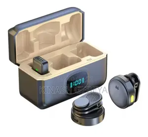 Wireless Rechargeable Dual Microphone(ገመድ አልባ ድምፅ ማጉያ)