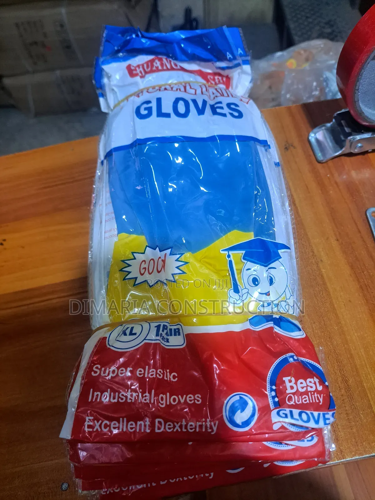 Plastic Colour Glove (Plastic ከለር ጓንት)