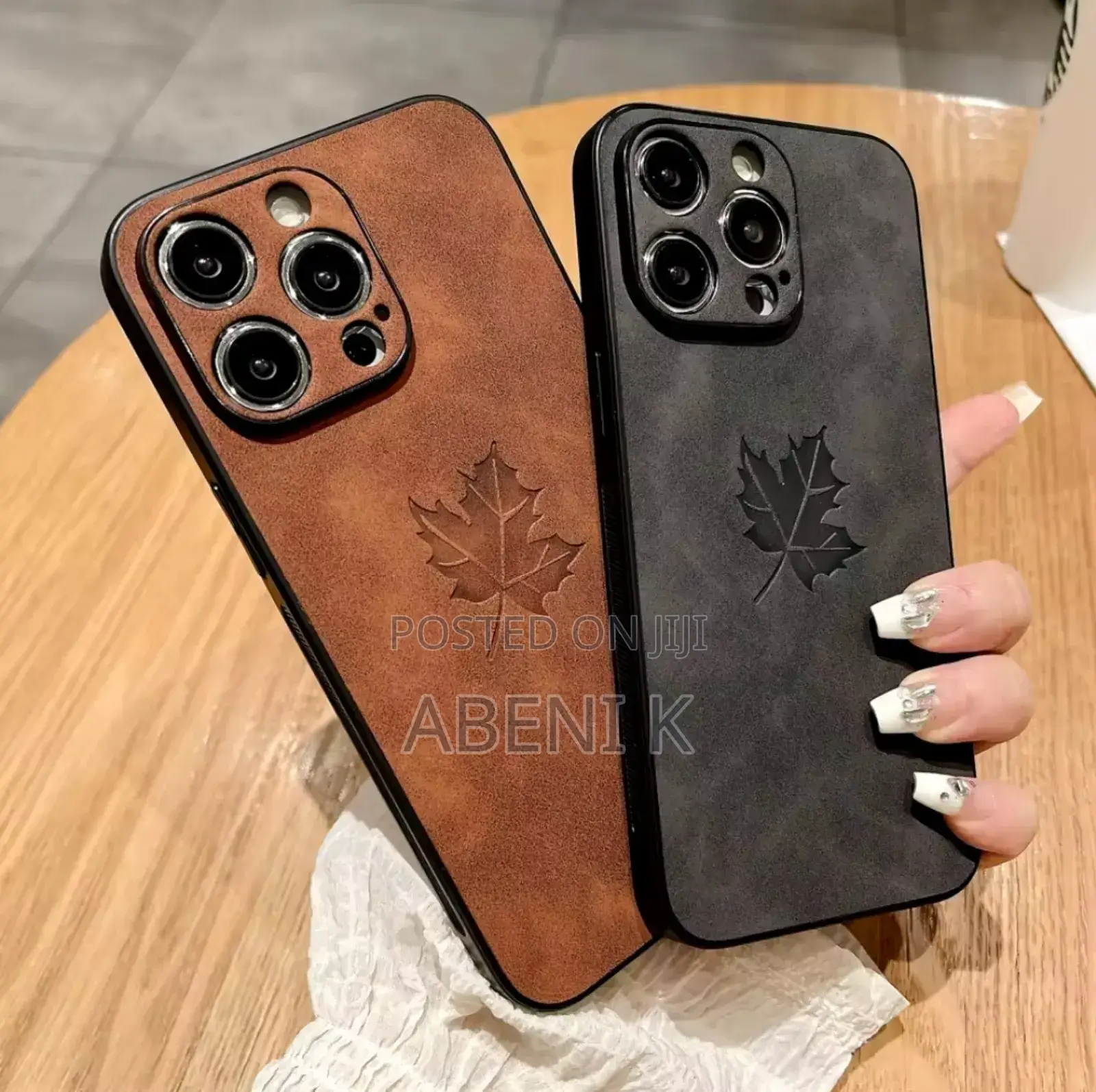 (Pre Order) Leather Case for iPhone 11 - 16 Pro Max