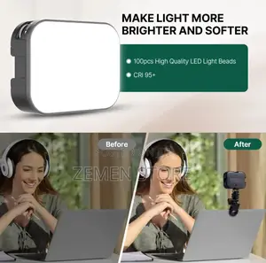Porodo RGB Rechargeable High Quality Phone Fill Light Clip