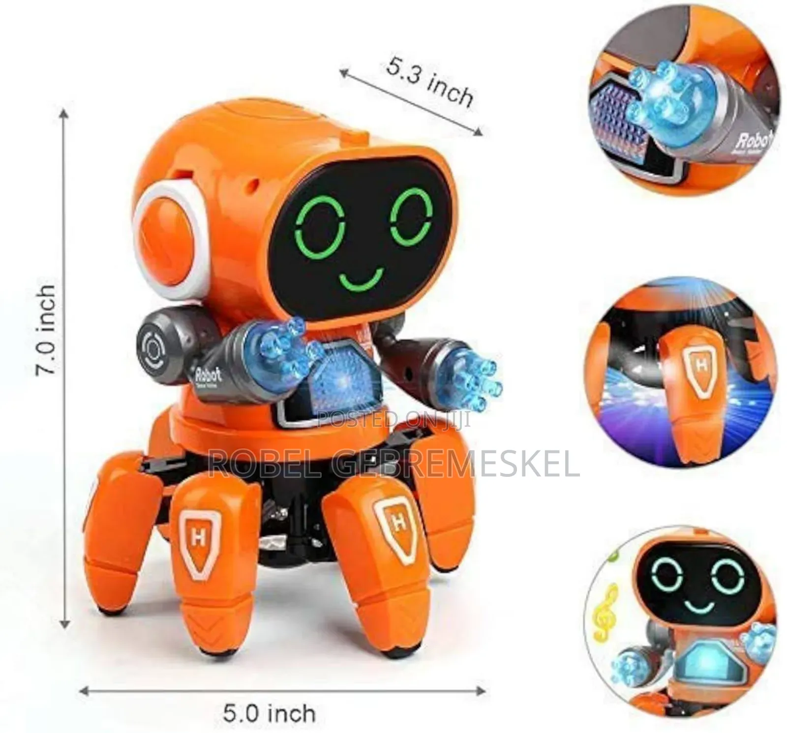 Pioneer Bot Robot Colorful Lights