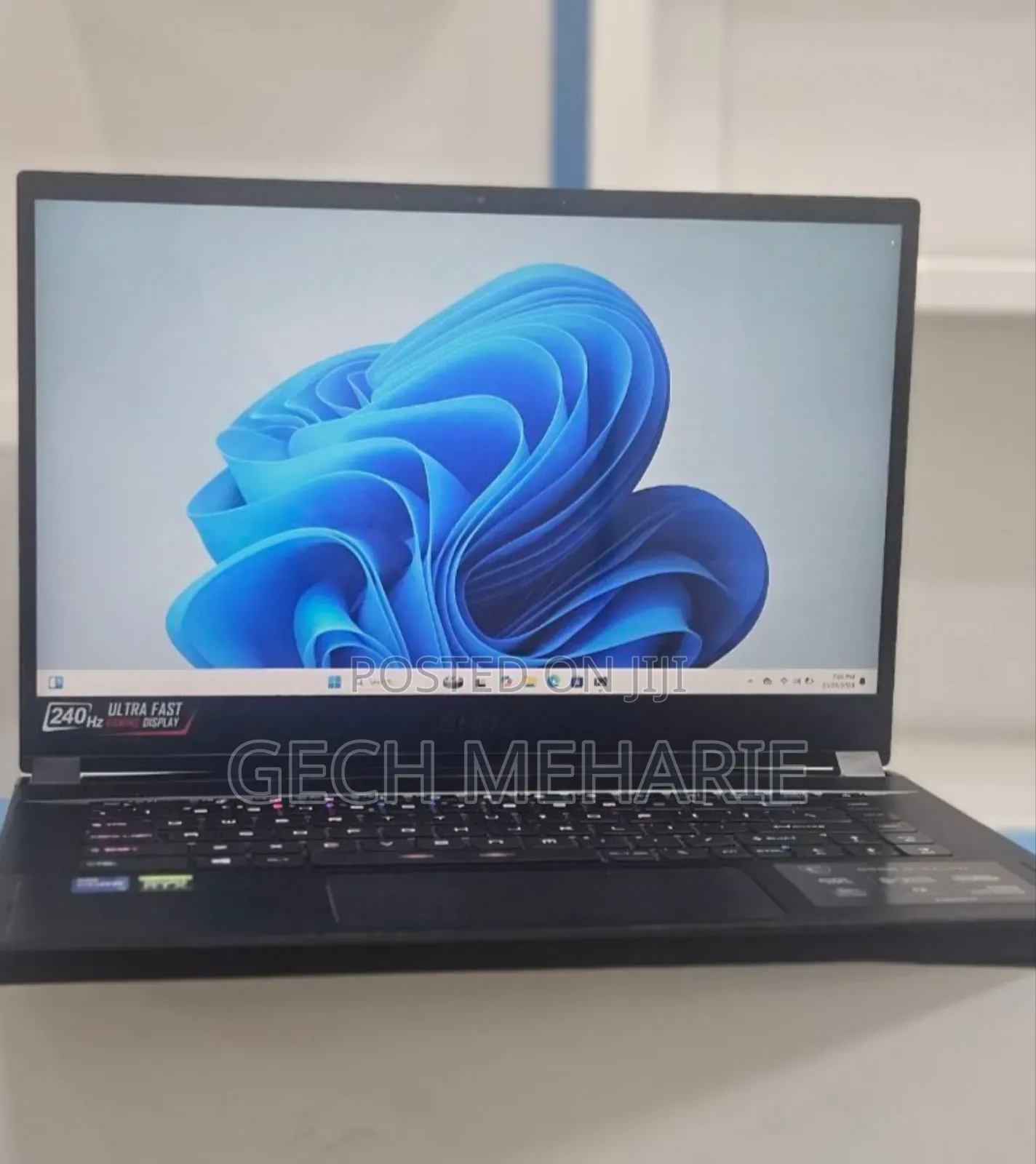 New Laptop MSI GS66 Stealth 10SGS 16GB Intel Core I7 SSD 1T